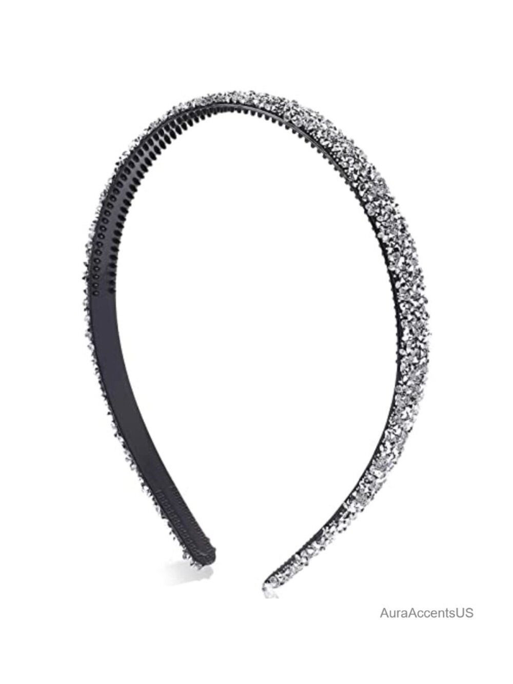 Rhinestone Crystal Headband for Women Bridal Wedding Party Hair Accessory